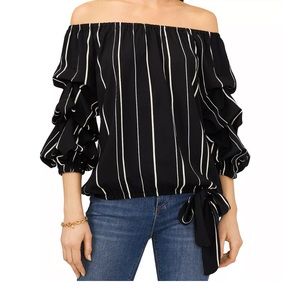 Vince Camuto off the shoulder ruffle top